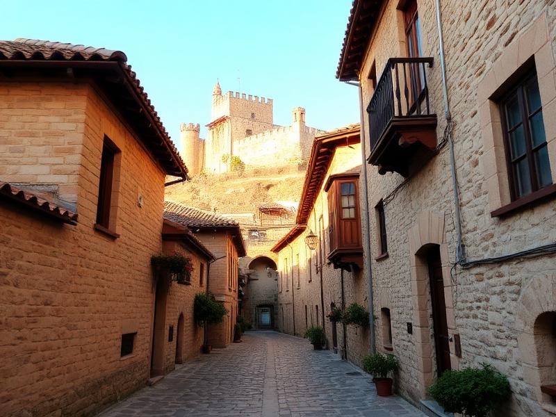 Stone city at golden hour. Bring your camera.